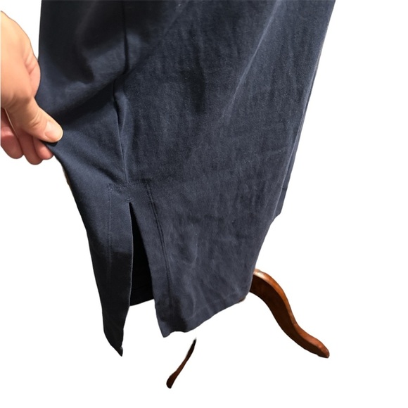 Everlane Sleeveless Navy Blue Dress - Picture 2 of 5